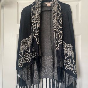 Flying Tomato fringed sweater